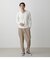 NUDIE CABLE V／N KNIT PULLOVER