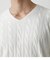 NUDIE CABLE V／N KNIT PULLOVER