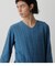 NUDIE CABLE V／N KNIT PULLOVER