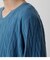 NUDIE CABLE V／N KNIT PULLOVER