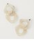 MARBLE RING EARRINGS