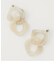 MARBLE RING EARRINGS