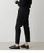 FAUX MELTON RELAX PANTS