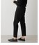 FAUX MELTON RELAX PANTS