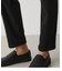FAUX MELTON RELAX PANTS
