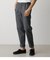 FAUX MELTON RELAX PANTS