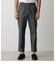 FAUX MELTON RELAX PANTS