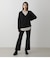 DEEP V／N KNIT TOPS