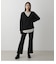 DEEP V／N KNIT TOPS