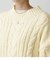CHENILLE SHAGGY H／N KNIT