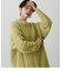 CHENILLE SHAGGY H／N KNIT
