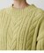 CHENILLE SHAGGY H／N KNIT