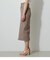 HIGH WAIST SLIT DENIM SK ２