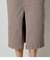 HIGH WAIST SLIT DENIM SK ２