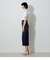 HIGH WAIST SLIT DENIM SK ２
