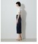 HIGH WAIST SLIT DENIM SK ２