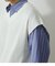 SURFACE CHANGE KNIT VEST