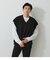SURFACE CHANGE KNIT VEST