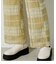 SHEER CHECK PANTS