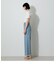 FRINGE DENIM WIDE２