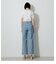 FRINGE DENIM WIDE２