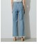 FRINGE DENIM WIDE２