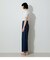 FRINGE DENIM WIDE２