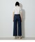 FRINGE DENIM WIDE２