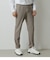 GLEN CHECK JACQUARD PANTS