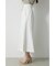 ASYMMETRY BUTTON SLIT SKIRT