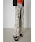 LINEN TOUCH ZEBRA PANTS