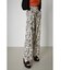 LINEN TOUCH ZEBRA PANTS
