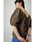 2WAY SHIRRING PUFF BLOUSE