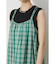 CHECK CAMISOLE ONEPIECE
