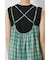 CHECK CAMISOLE ONEPIECE