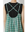 CHECK CAMISOLE ONEPIECE