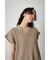 THIN NOTCH V／N KNIT TOPS
