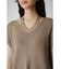 THIN NOTCH V／N KNIT TOPS
