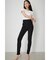 HI-WAIST BUTTON DENIM SKINNYⅡ