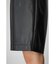 FAUX LEATHER HALF PANTS