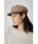 CONTRAST CHAIN CASQUETTE