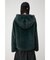 FLUFFY HOODIE COAT