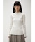 RANDOM RIB H／N KNIT TOPS
