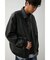 FAUX LEATHER A-2 FLIGHT JACKET
