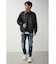 FAUX LEATHER A-2 FLIGHT JACKET