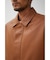 FAUX LEATHER A-2 FLIGHT JACKET
