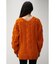 CHENILLE CABLE V／N KNIT TOPS