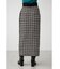 TWEED KNIT TIGHT SKIRT
