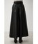 FAUX LEATHER HIGH WAIST SKIRT