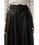 FAUX LEATHER HIGH WAIST SKIRT